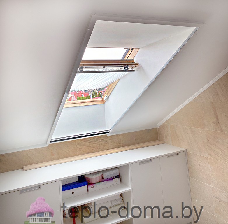 Москитная сетка плиссе на мансардное окно: фото и видео - до установки