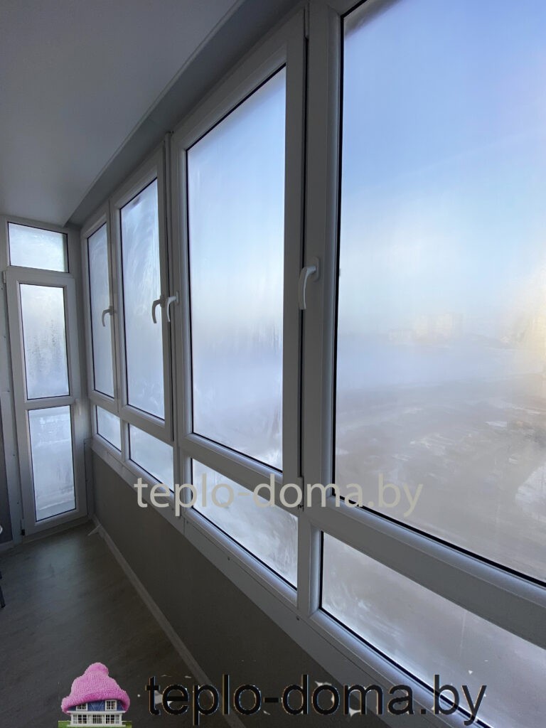 Замена одинарного стекла на двухкамерные энергосберегающие стеклопакеты на балконе - Ремонт окон