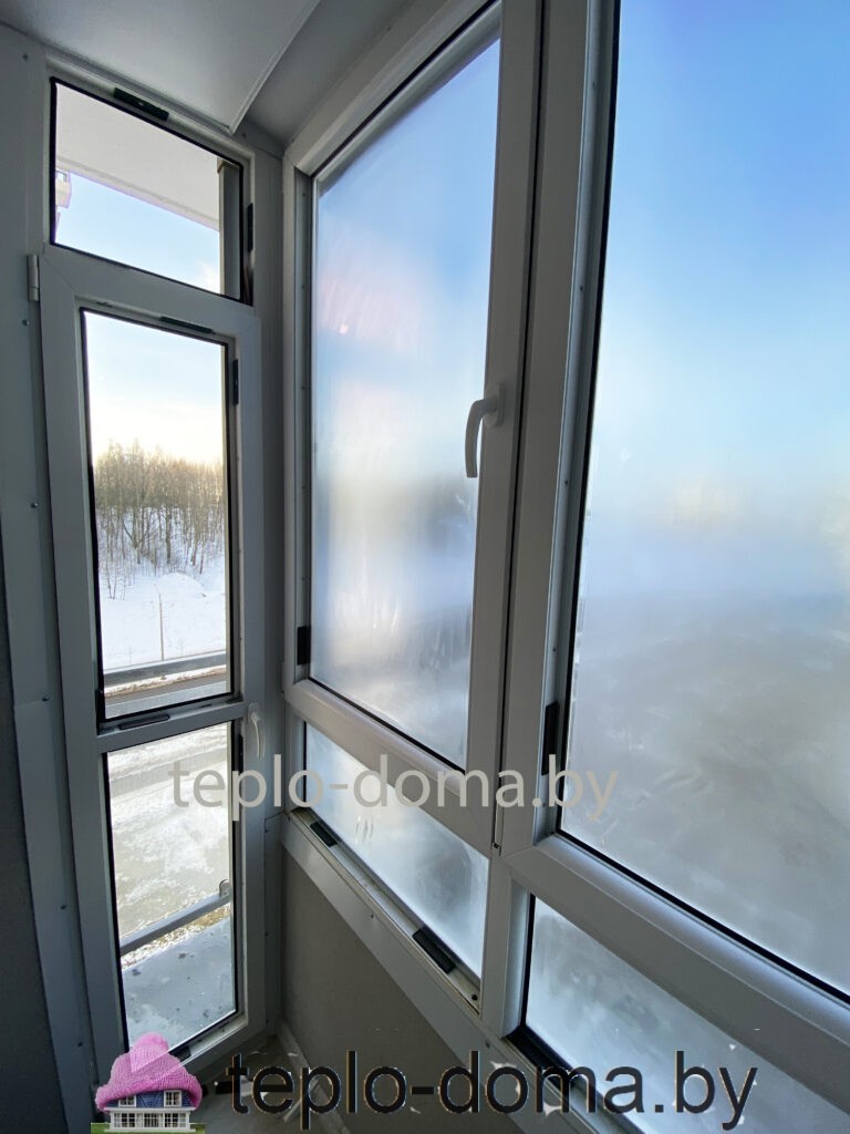 Замена одинарного стекла на двухкамерные энергосберегающие стеклопакеты на балконе - Ремонт окон