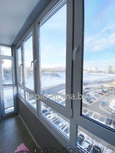 Замена одинарного стекла на двухкамерные энергосберегающие стеклопакеты на балконе - Ремонт окон